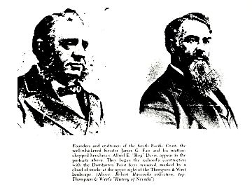 Alfred "Hog" Davis and Senator "Slippery Jim" Fair