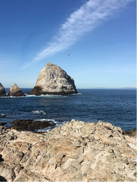 Sugarloaf at the Farallon National Wildlife Refuge.