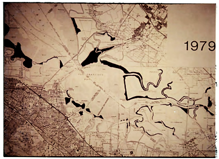 1979 map of San Francisco Bay